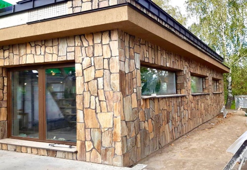 Плитняк кора дерева для фасада купить в Коломне