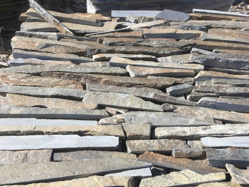 Горбушка златолит мультиколор для облицовки купить в Коломне