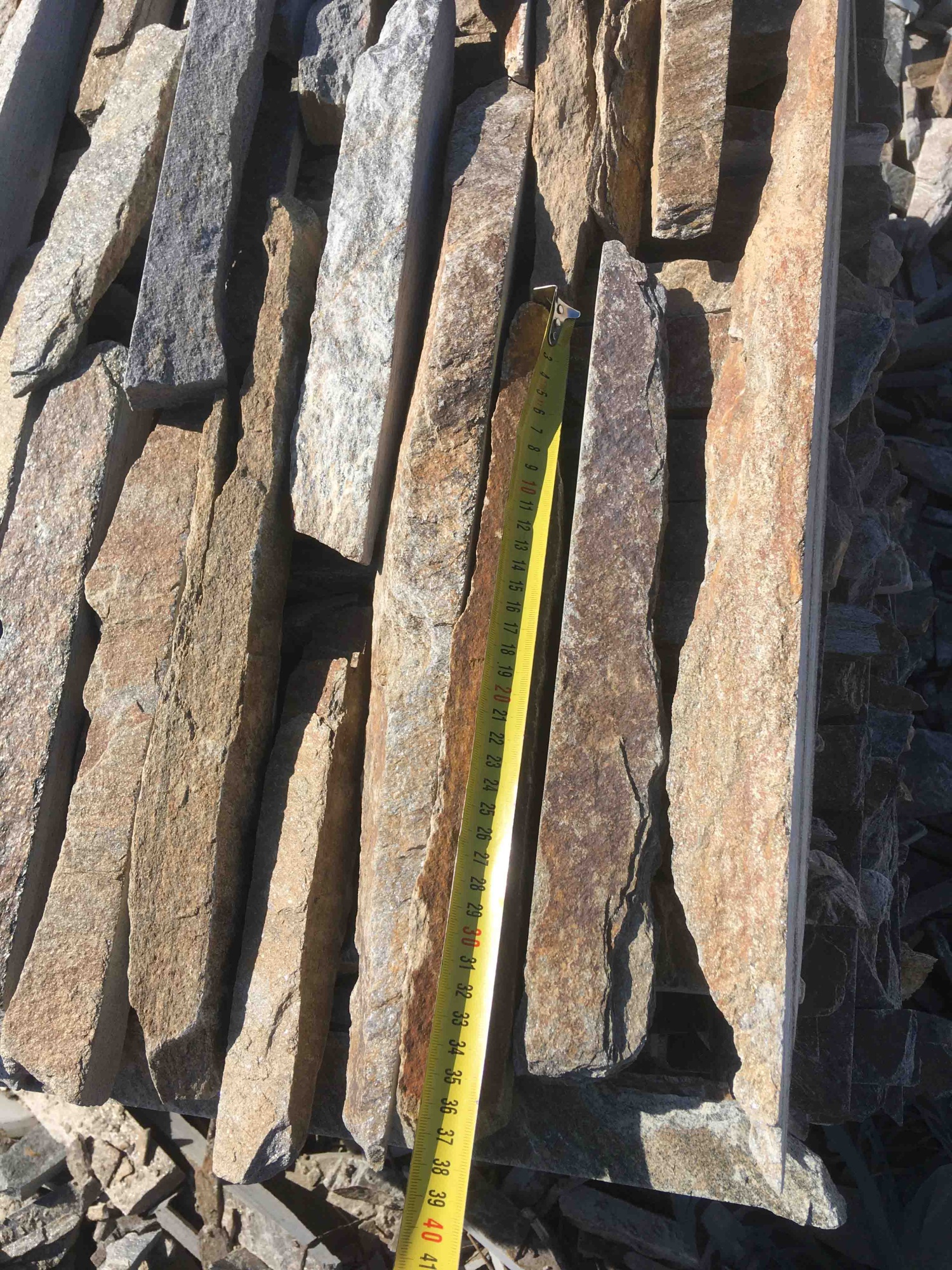 Горбушка златолит мультиколор для облицовки купить в Коломне