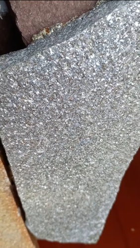 Плитняк златолит серебристый для цоколя, отмостки купить в Коломне