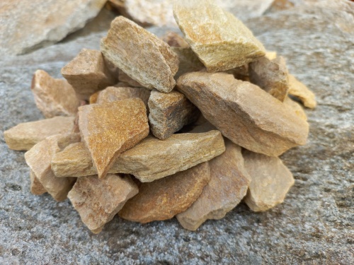 Златолит жёлтый декоративная каменная крошка купить в Коломне