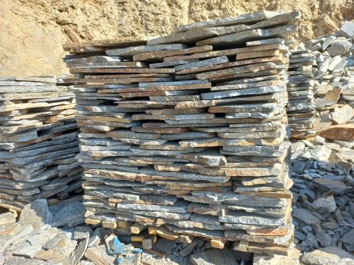 Плитняк серицит облицовочный 10-20мм купить в Коломне